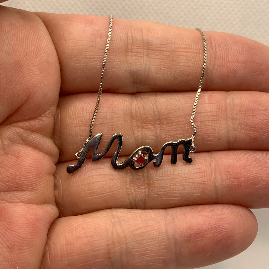 Ruby “Mom” Bracelet